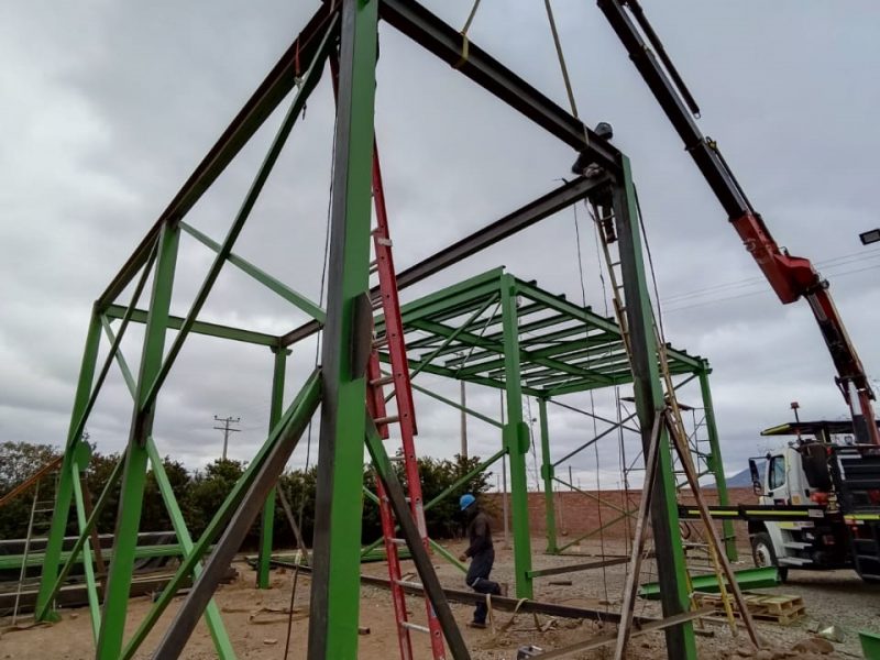 Cubierta estructura torre, knauf