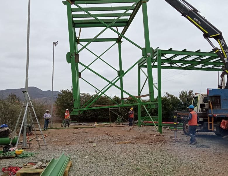 Cubierta estructura torre, knauf
